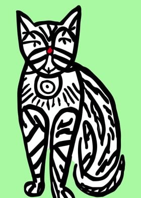 Scandinavian Folk Cat