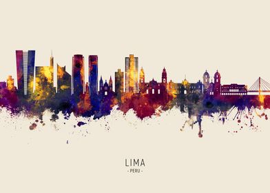 Lima Skyline Peru