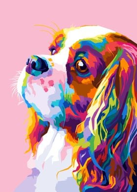 Dog Pop art