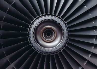 Aircraft engine background