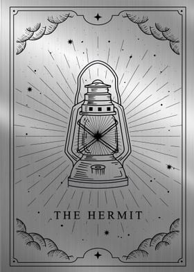 The Hermit tarot card