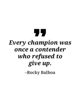 Rocky Balboa quote