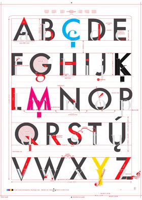 Typography of Alphabet