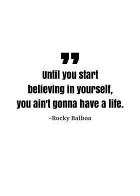 Rocky Balboa quote