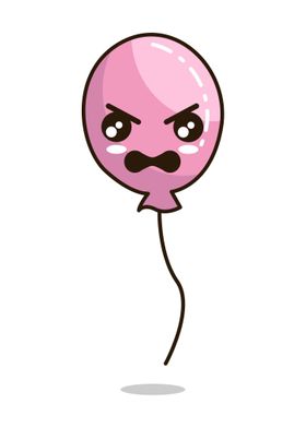 Emoticon Balloon Angry