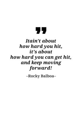 Rocky Balboa quote