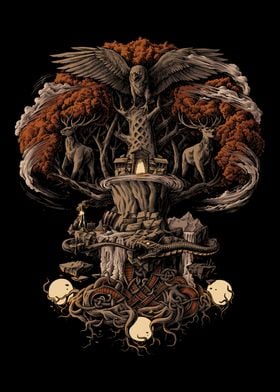 Yggdrasil Norse Pagan Tree