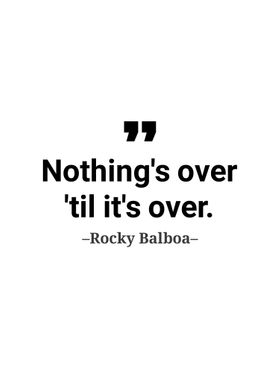 Rocky Balboa quote