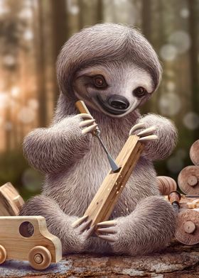 SLOTH THE TOY MAKER