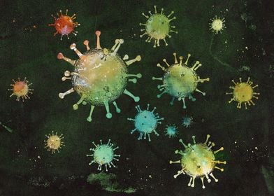 Virus illustration