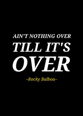 Rocky Balboa quote