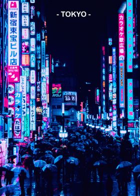 Tokyo Street Neon