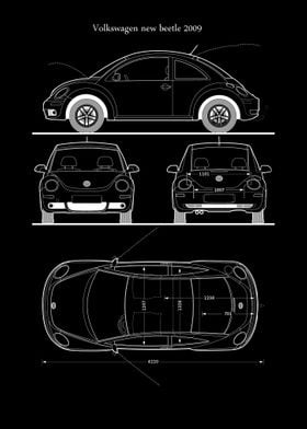 volkswagen new beetle 2009