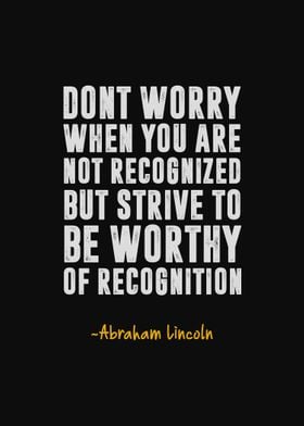 Abraham Lincoln Quotes 