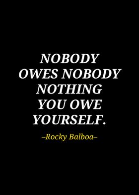 Rocky Balboa quote