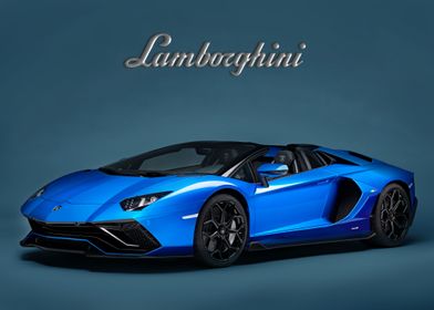 Lamborghini Aventador Blue