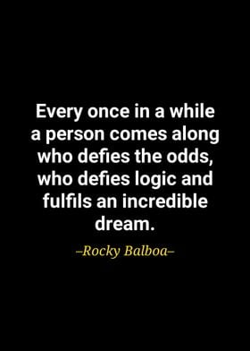 Rocky Balboa quote