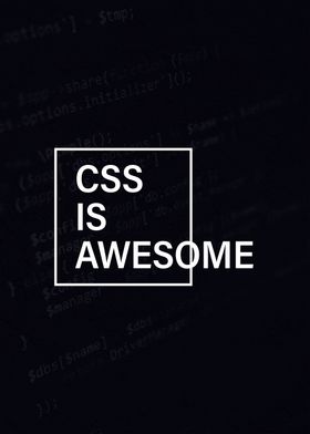 CSS is awesome front end