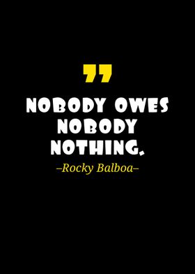 Rocky Balboa quote