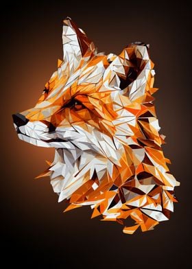 Abstract Geometric Animals' Posters | BestPrints | Displate
