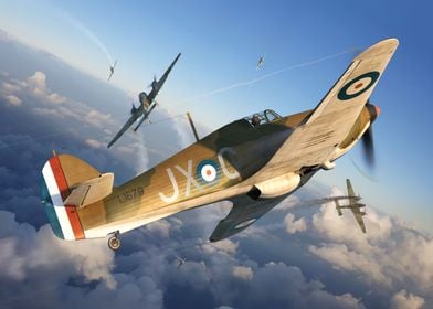 Hawker Hurricane Jet War