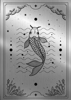 Tarot card the fish