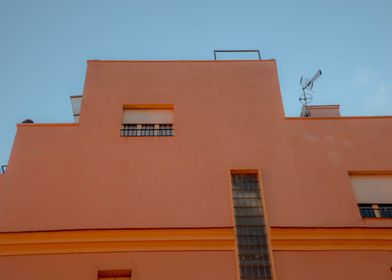 Spain Pastel Building