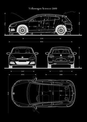 Volkswagen Scirocco 2009  