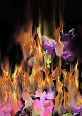 Flowers in Flames