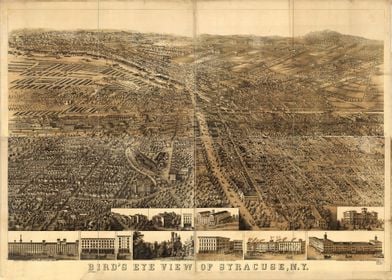 Syracuse New York 1868