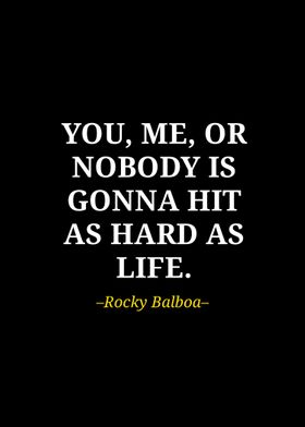 Rocky Balboa quote