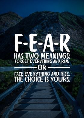 The Meaning of Fear