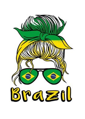 Brazil Girl Soccer Brasil