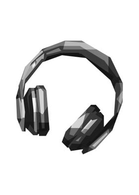 grayscale Headset Gaming