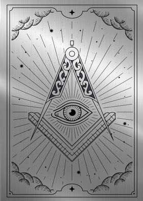 Tarot card The square