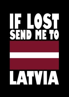 Latvia Flag Saying