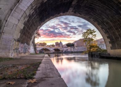 Under the Roman Bridge