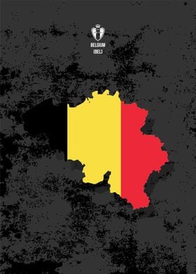 belgium world maps flag