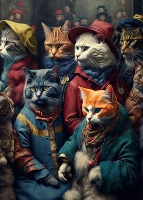 Funny Cat Gang