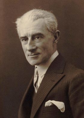 Maurice Ravel portrait