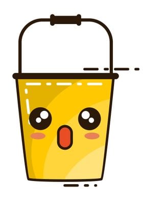 Emoticon Bucket Wow