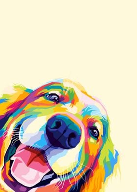 Dog Pop art