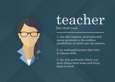 Funny Teacher Definition