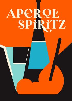 Aperol Spiritz RetroPoster