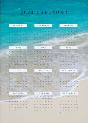 2023 Beach Calendar