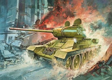 T34 Panzer Tank War