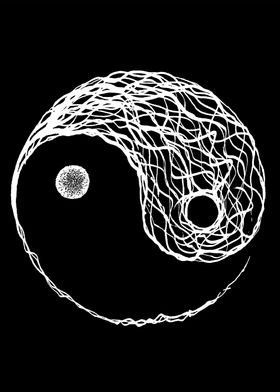 Yin Yang balance symbol