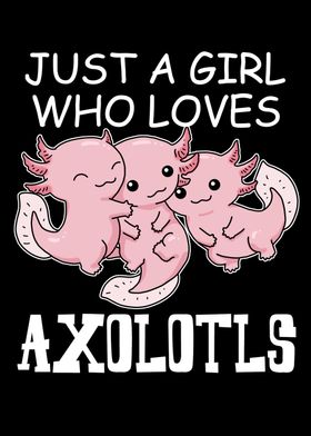 Axolotl Gift Kids Kawaii