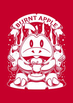 Burnt Apple Vintage Art