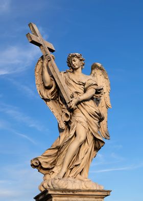 Angel Carrying The Cross